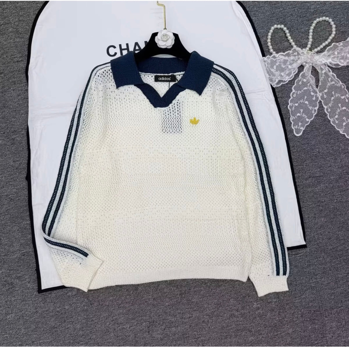 Knitted Collared Sweater