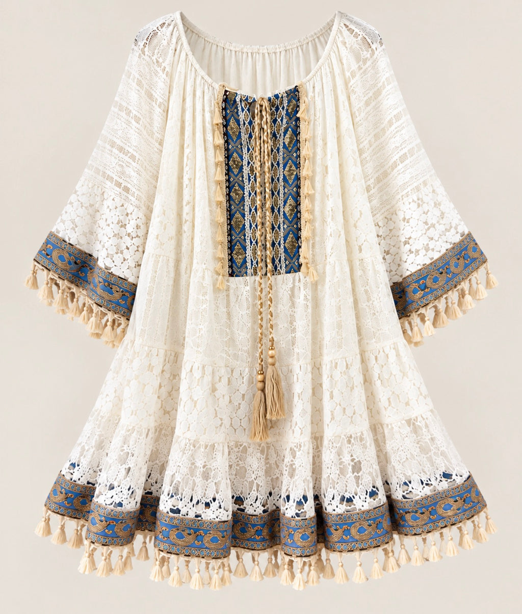 Boho Dress( Made in italy)