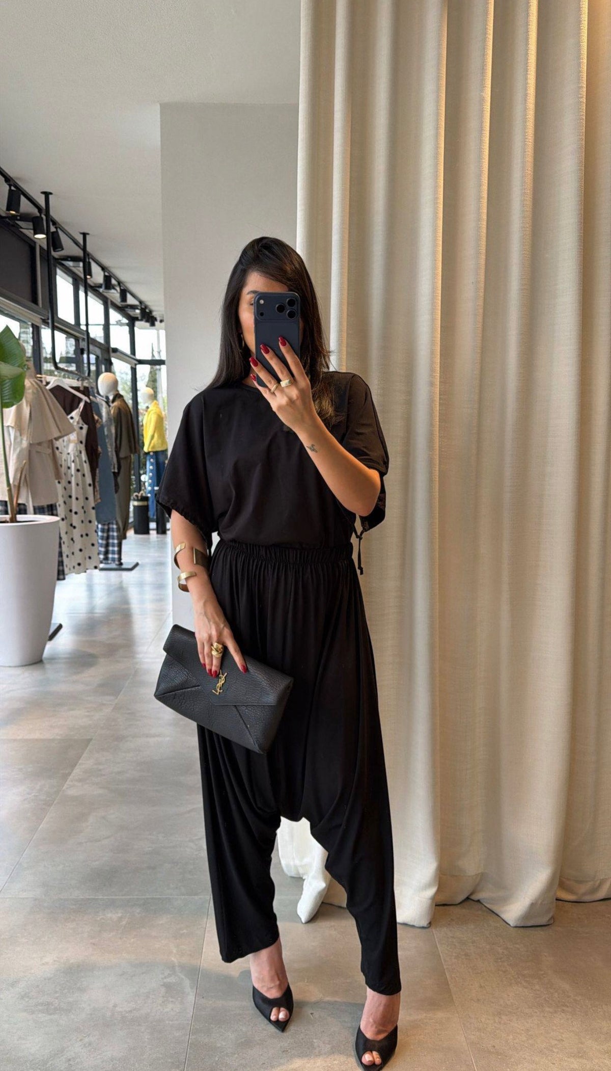 Black Harem Pants ( made in Turkey)