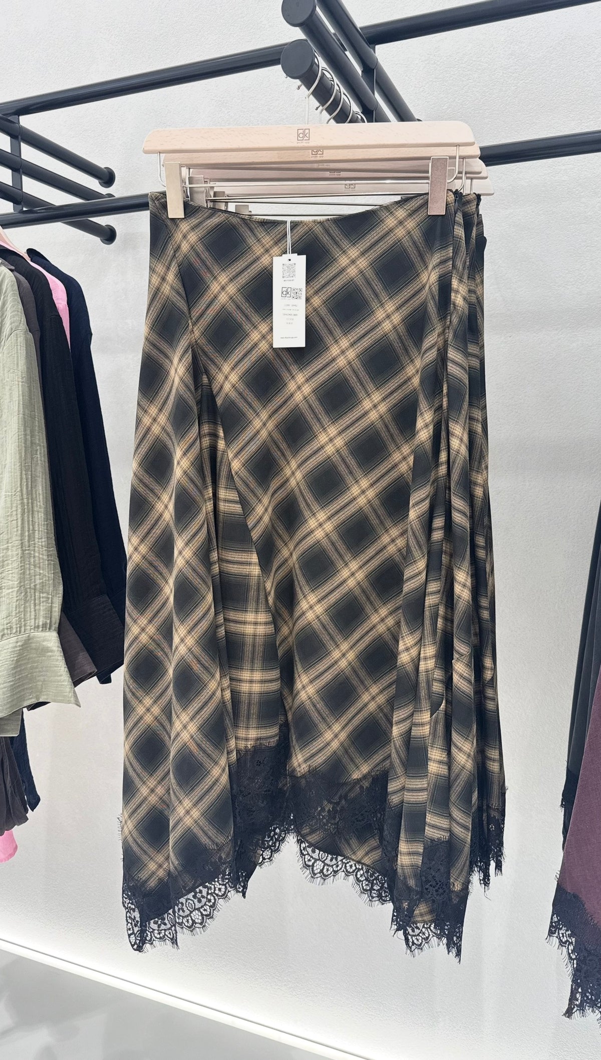 Plaid skirt
