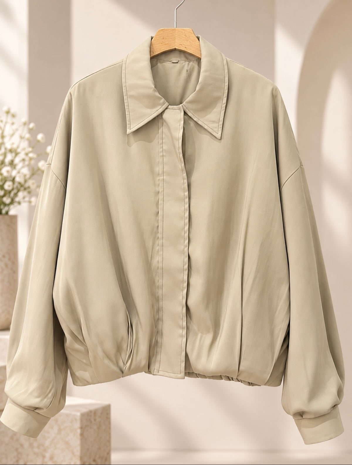 Collared Button-Up jacket