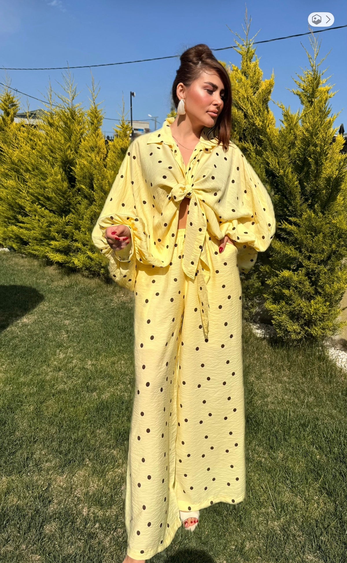 Polka dots set