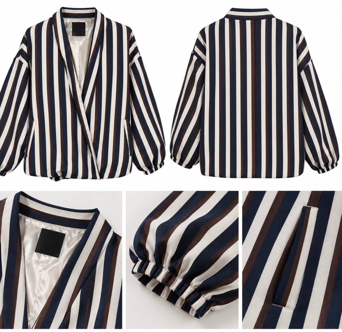 Stripped jacket ( made in Turkey)