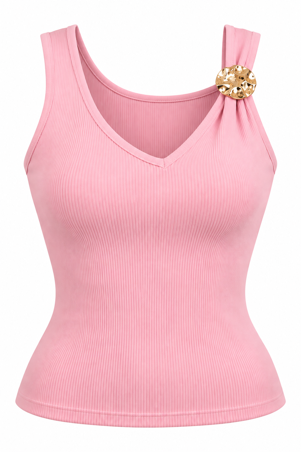 Ribbed Sleeveless Top