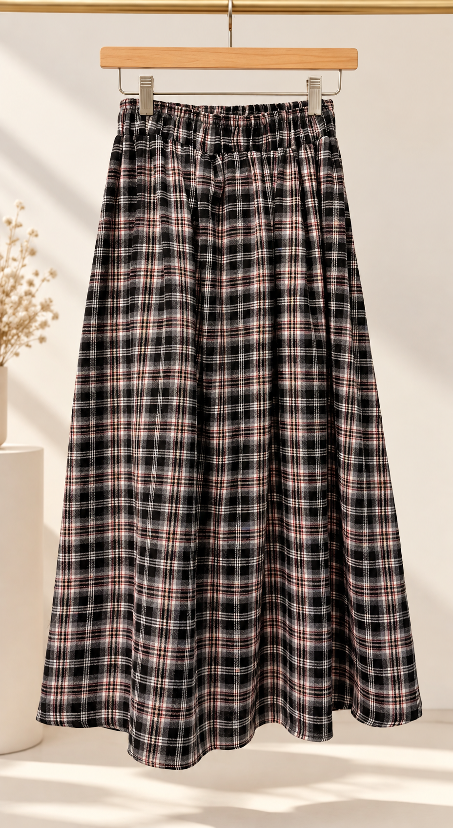 Turkish Checkered Skirt