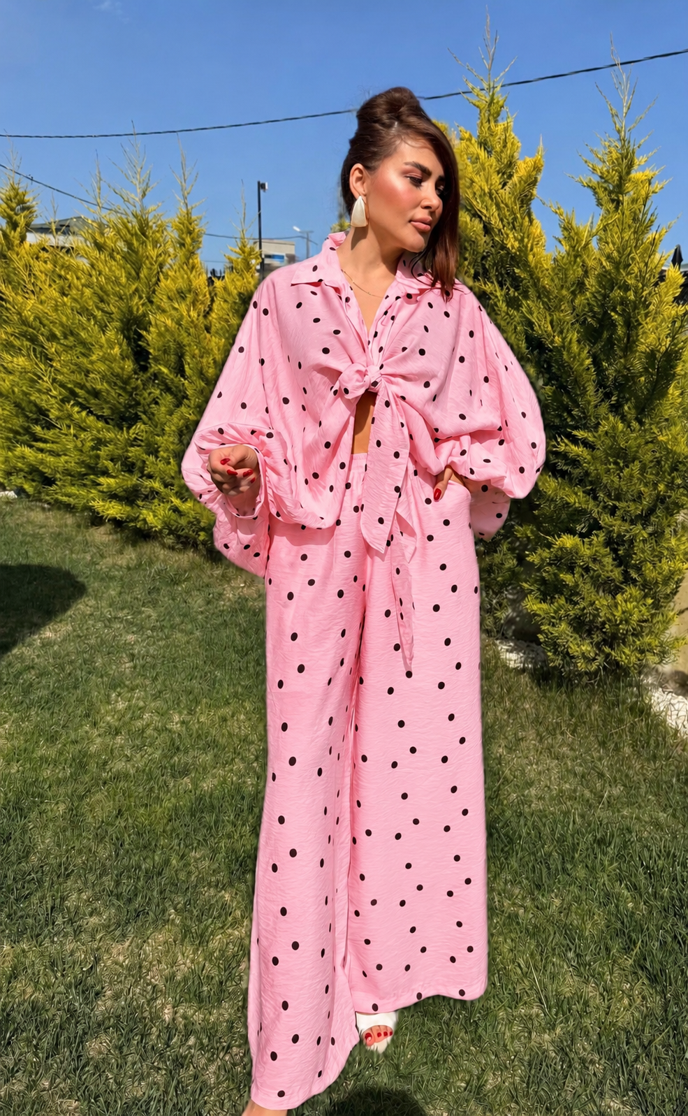 Polka dots set
