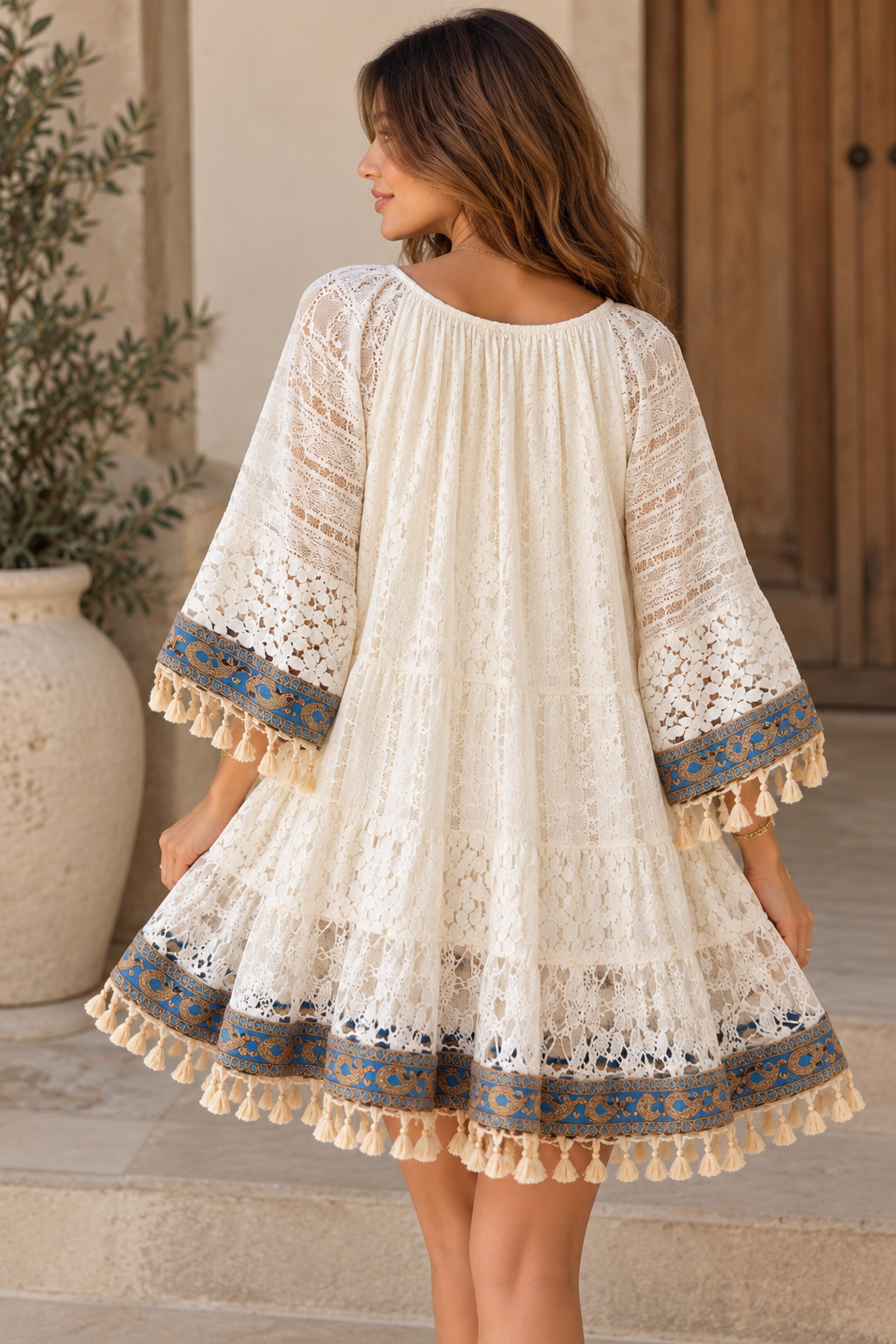 Boho Dress( Made in italy)