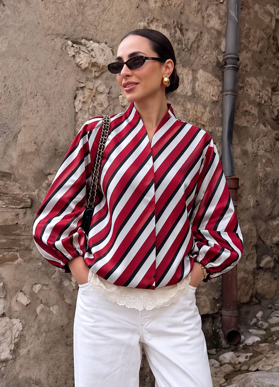 Stripped jacket ( made in Turkey)
