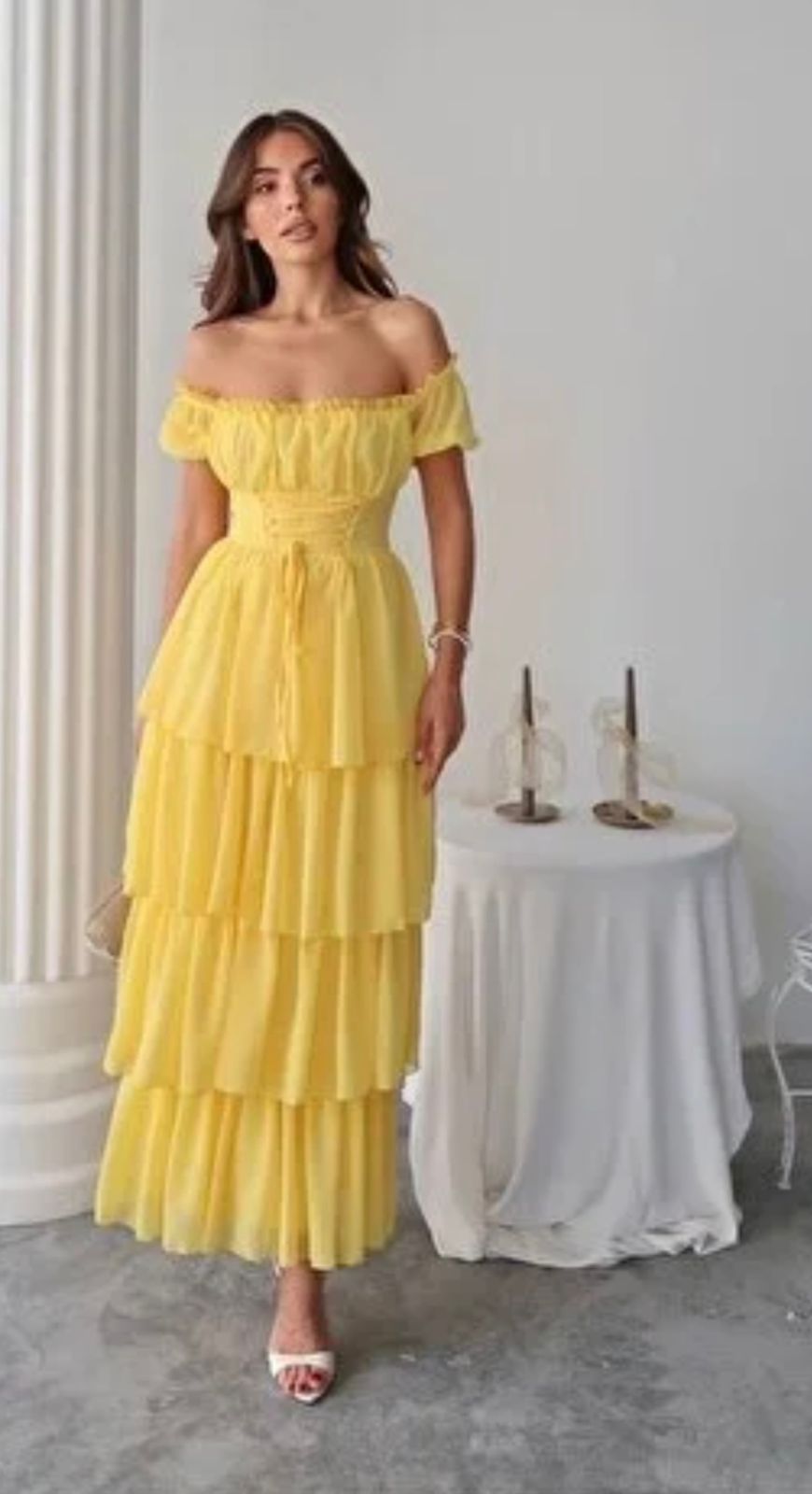 Chiffon Long Dress
