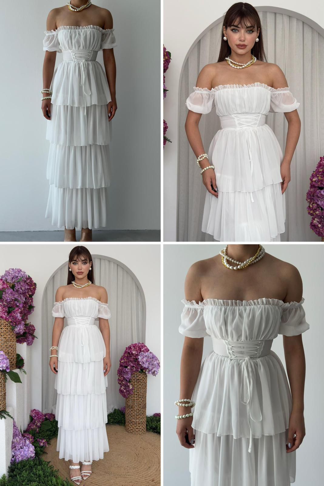 Chiffon Long Dress