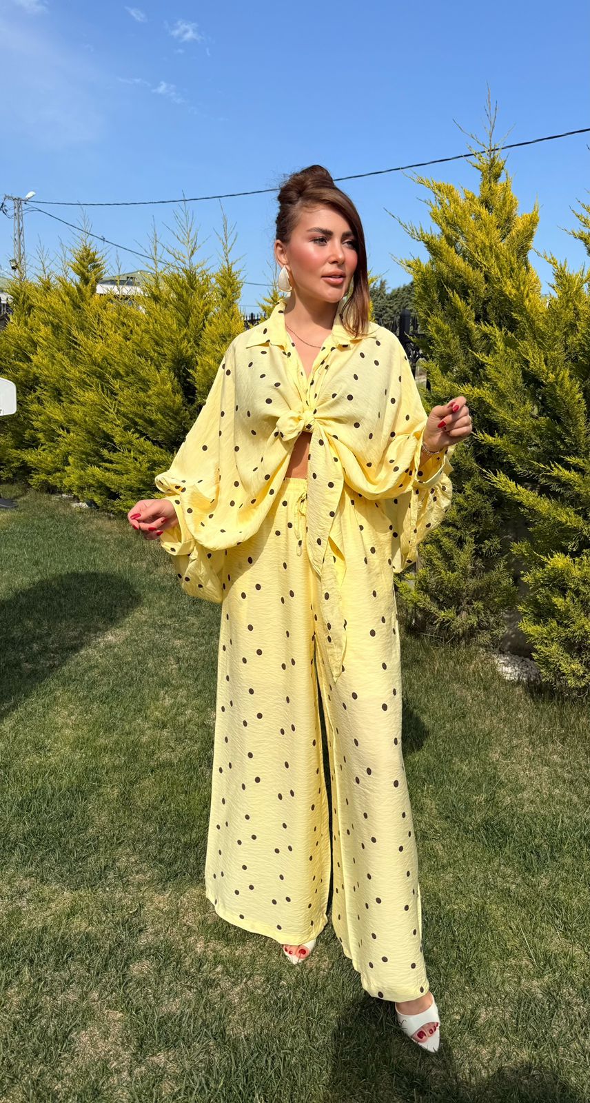 Polka dots set
