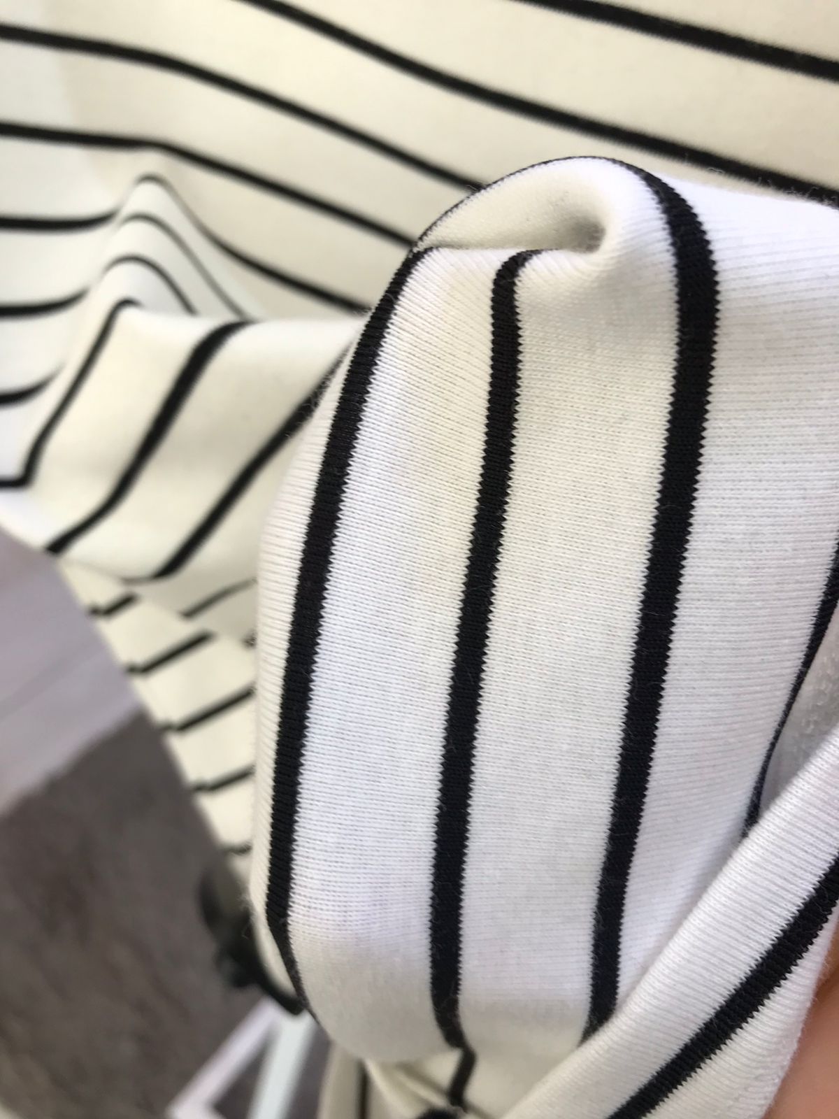 Chic Striped White & Black Vest