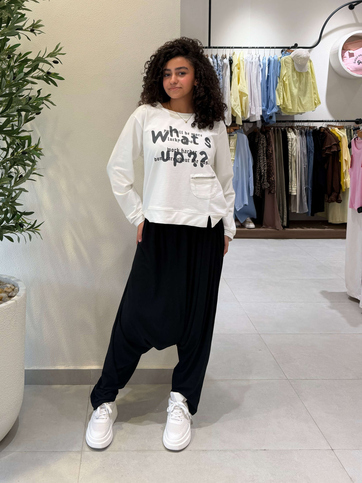 Black Harem Pants ( made in Turkey)